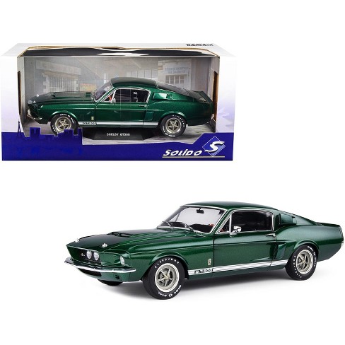 1967 Ford Mustang Shelby Gt500 Highland Green Metallic With White Stripes  1/18 Diecast Model Car By Solido : Target