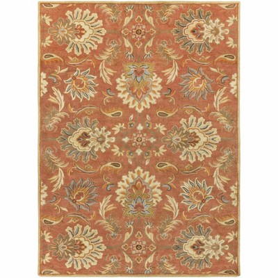 Hauteloom Chesterton Hand Tufted Orange 1112 Area Rug