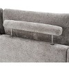 GDFStudio Rilara Modern Chenille Upholstered Recliner Chaise Lounge - 4 of 4