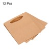 Unique Bargains Paper Gift Bag with Handle Storage Bag for Party Favor 12 Pcs - 3 of 4