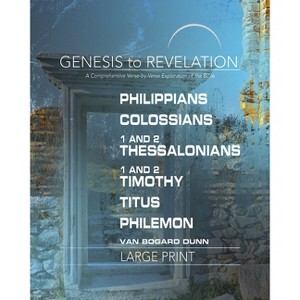 Genesis to Revelation: Philippians, Colossians, 1-2 Thessalonians, 1-2 Timothy, Titus, Philemon Participant Book - by  Abingdon Press (Paperback) - 1 of 1