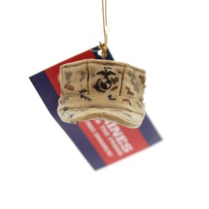 KURT ADLER 1.25 In U.S. Marine Corps Cap Military Patrioric Ornament Tree Ornaments - 1 of 2