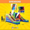 Pogo Bounce House Crossover Double Water Slide Bounce House Combo, No Blower - 2 of 4