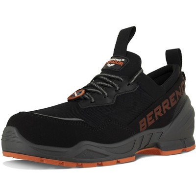 Berrendo Work Shoes For Men ' Alloy Toe Sneakers ' EH Rated 5001,Black — фото 3