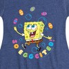 Girls' - SpongeBob Squarepants - So Eggcited Fit & Flair Cap Sleeve Graphic Dress - 2 of 4