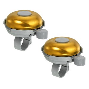 Unique Bargains Mountain Road Bicycle Accessories Loud Clear Sound Rotation Classic Bike Bells 2 Pcs - 1 of 4
