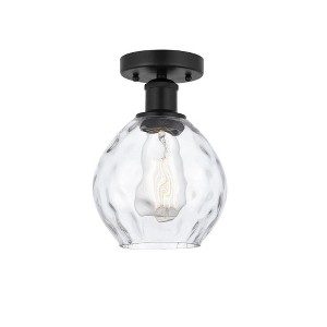 Waverly - 1 Light Semi-Flush Mount In Industrial Style-9.25 Inches Tall and 6 Inches Wide - 1 of 1
