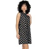 LA LEELA Women's Cover ups Beach Holiday Casual Short Flowy Sleeveless Pickleball Tennis Skirt Performance Sports Dresses Top Dress - 4 of 4