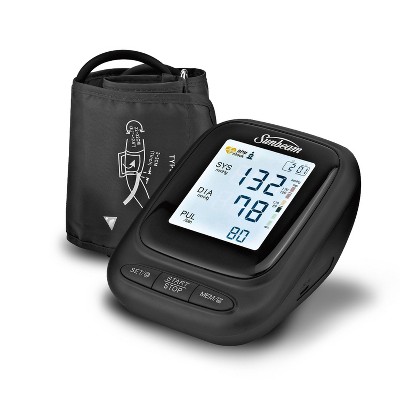 Digital Blood Pressure Monitor | Automatic Upper Arm Cuff | Case Included |  Precise Clinical Reporting at Home | Store Up to 90 Readings