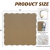 Beautyolove Rectangle Wood Framed Wavy Wall Mirror - 4 of 4