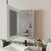 GlasFlength Decorative Wall Mirrors Bathroom Decor Cabinet Accent Mirror Vanity Medicine Cabinet Mirrors for Bathroom Wall, White, 15.3"*5"*25.7" - 3 of 4