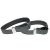 CTM Satin Elastic Solid Color Adjustable Armband Sleeve Garter - 3 of 4