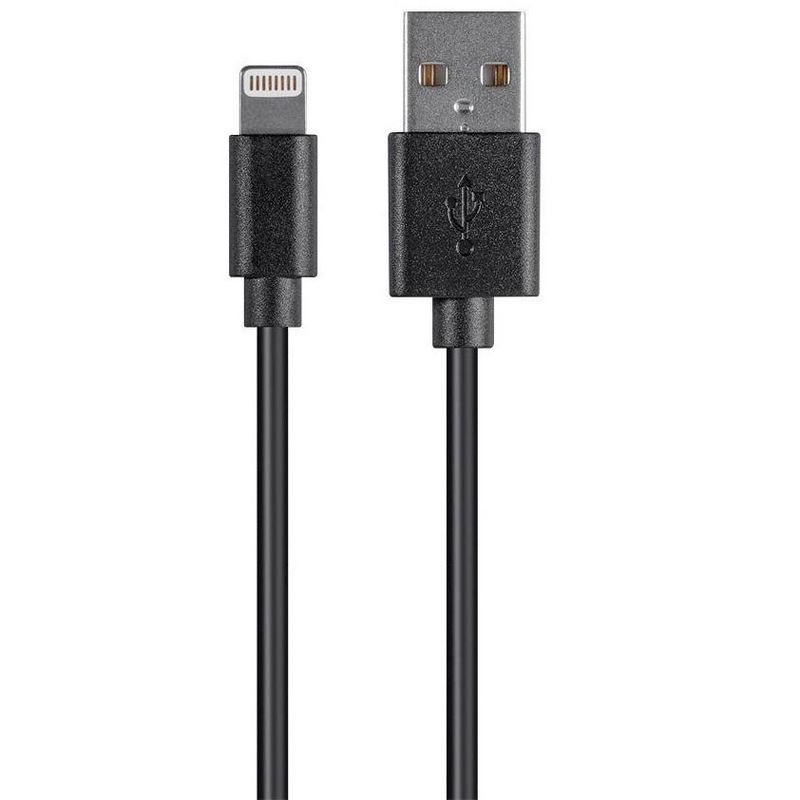 Monoprice Lightning to USB Charge & Sync Cable - 3 Feet - Black | Apple MFi Certified for iPhone X, 8, 8 Plus, 7, 7 Plus, 6, 6 Plus, 5S , iPad Pro, 2 of 7