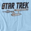 Star Trek Entreprise Logo Adult T-Shirt Light Blue - 2 of 4