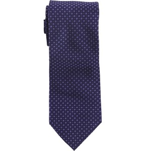 Kenneth Cole Mens Micro Grid Self-tied Necktie - 1 of 1