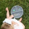 Pavilion Gift Company - Camp Life - 7.75" Divided Silicone Suction Plate - Dining Plates - 2 of 4