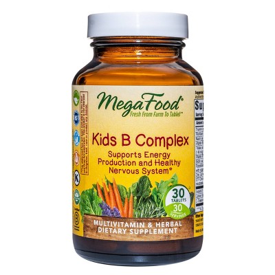 MegaFood Kids B Complex Supplement - 30ct