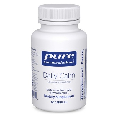 Pure Encapsulations Daily Calm - Helps Relieve Occasional Stress* - 60 Capsules