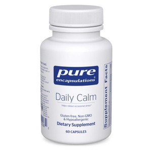 Pure Encapsulations Daily Calm - Helps Relieve Occasional Stress* - 60 Capsules - 1 of 4