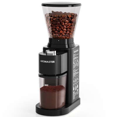 Aromaster Burr Coffee Grinder, Coffee Bean Grinder