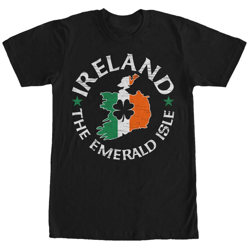Men's Lost Gods Ireland Emerald Isle T-Shirt, 1 of 5