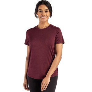 Cutter & Buck Coastline Epic Comfort Recycled Womens Short Sleeve Tee - 1 of 2