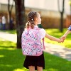 Kids backpacks Girls, Cute Lightweight Water Resistant Kindergarten Toddler Preschool Backpack Pink Butterfly - 3 of 4