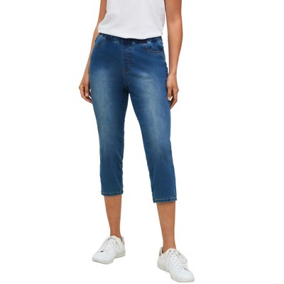 ellos Plus Size Capri Jegging