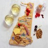 Totally Bamboo New Hampshire Fish Kiss Cutting Board: Lightweight Bamboo, Multicolored, 17" x 9", Hand Wash, 1.5 lbs - 2 of 4