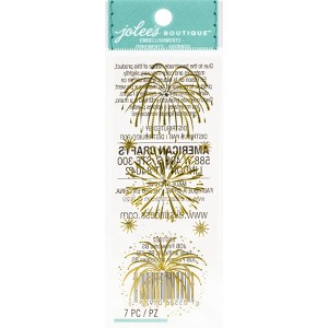 Jolee's Boutique Bling Fireworks Stickers - 7pcs - 1 of 1