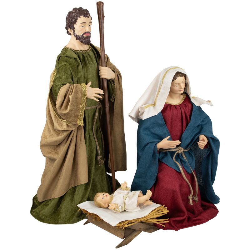 Northlight 3-Piece Holy Family Nativity Christmas Figurine Set - 36", 4 of 8