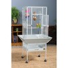 Prevue Pet Products Park Plaza Bird Cage Pewter 3351W - 4 of 4