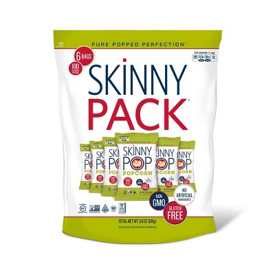 SkinnyPop Original Popcorn Skinny Pack - 6ct - 3.9oz