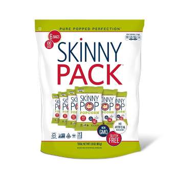 SkinnyPop Original Popcorn Skinny Pack - 6ct - 3.9oz