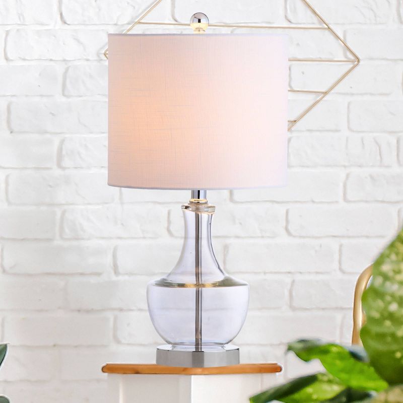 20" Glass Colette Mini Table Lamp (Includes Energy Efficient Light Bulb) - JONATHAN Y, 1 of 9