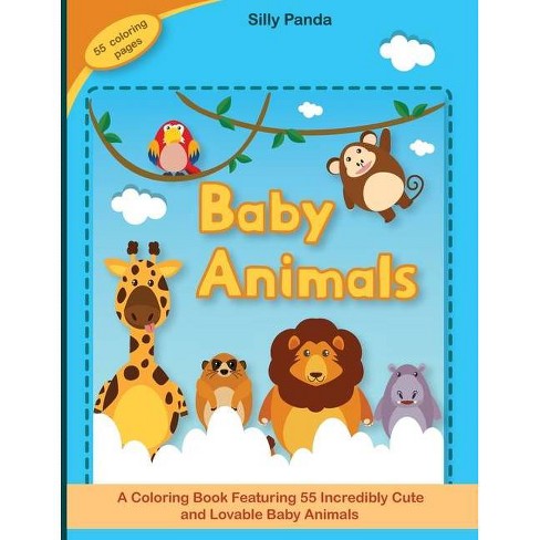 Baby Animals Coloring Book For Kids Paperback Target