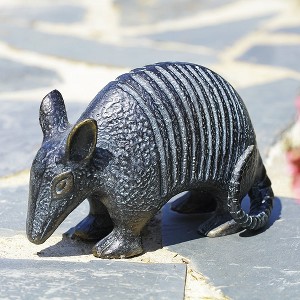 SPI Home Lone Star Armadillo Garden Sculpture – 11" Rustic Wildlife Figure, Texas-Inspired Outdoor Décor for Yard or Patio - 1 of 3