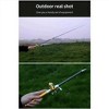 Wikineon Metal Bass 2 Sets Of High-end Aluminum Alloy Pocket Size Pen Style Fishing Rod Compact, Portable And Ultra Light - 2 of 4