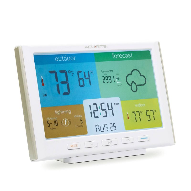 AcuRite Color Weather Station with Lightning Detection, 5 of 8