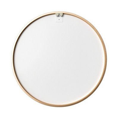 Lirago Luxury Gold Ultra Thin Aluminum Alloy Round Bathroom Mirror Shatterproof Tempered Glass 1.09" D x 20" W x 20" H
