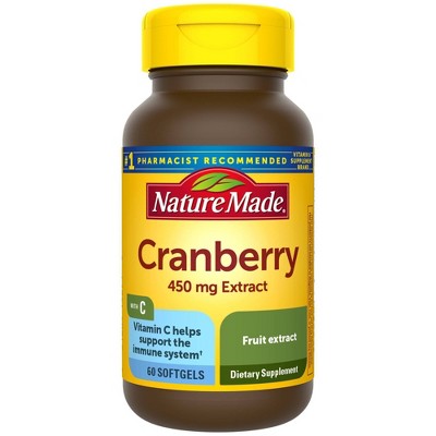 Nature Made Cranberry + Vitamin C Softgels