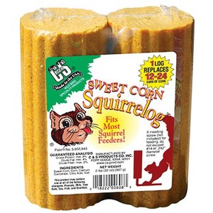 C&S Products Squirrelog Wildlife Corn Squirrel and Critter Food 32 oz - 1 of 1
