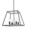 Elegant Lighting Declan 24 inch pendant in black - 4 of 4