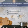 WOWOW Wall Mounted Pot Filler with 2-Handle - 3 of 4