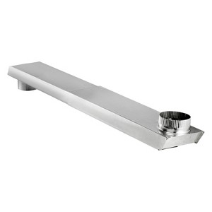 Lambro® Periscope 90° Rectangular Aluminum Dryer Duct - 1 of 4