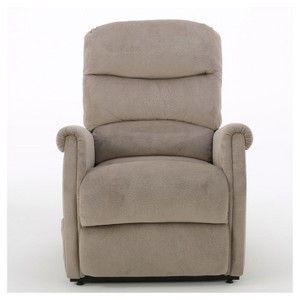 Halea Upholstered Lift Chair Cafe Latte - Christopher Knight Home