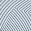 Ellis Curtain Plaza Classic Ticking Stripe Printed on Natural Ground 3" Rod Pocket Bradford Valance 58" x 15" Blue - 3 of 4