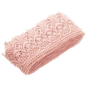 Unique Bargains Cotton Vintage Hollow Lace Decorative Ribbon Trim 4.8 Yards x 3 Inch - 1 of 3