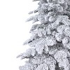 Haute Decor 7' Prelit Flocked Holland Snowy Fir Christmas Tree - 3 of 4