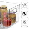 Sorbus Clear Acrylic Storage Bins - for Kitchen, Cabinet Organizer, Pantry & Refrigerator - 3 of 4